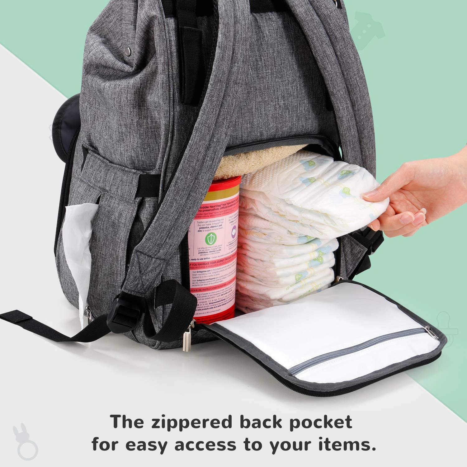 Lifewit Diaper Backpack: Stylish & Practical for Mom & Dad's Adventures!